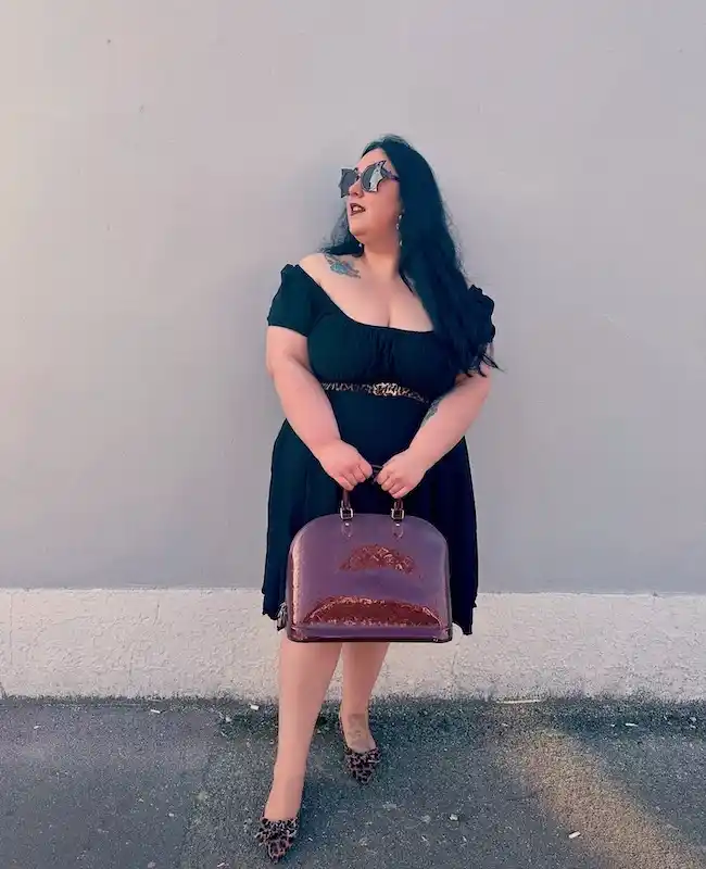 plus size petite black dress halloween looks