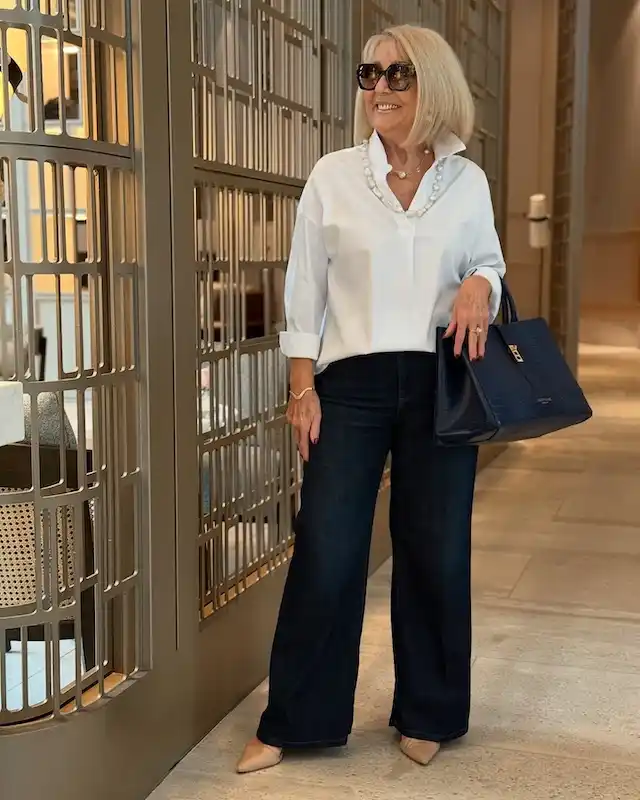 professional outfits for plus size petite women over 50