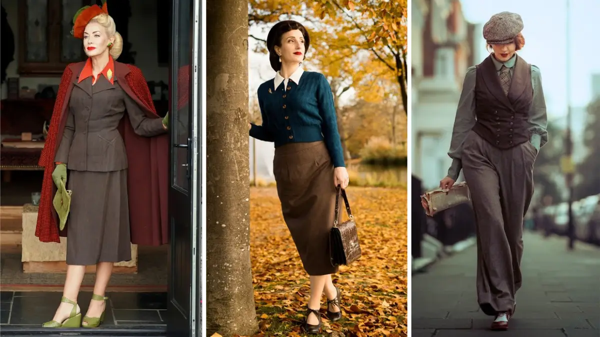 vintage-inspired thanksgiving outfit ideas
