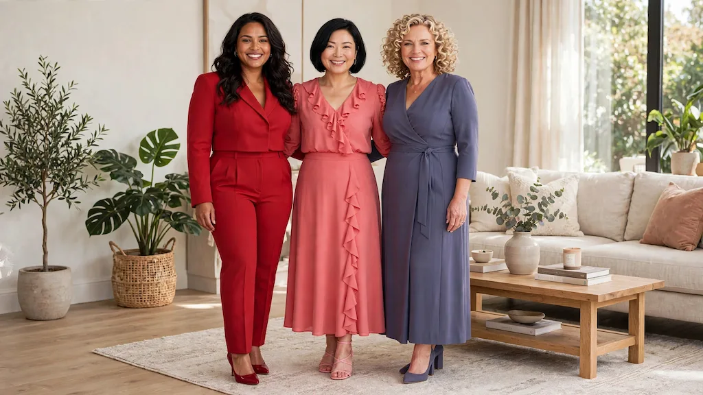 What to Wear for Family Photos as a Plus Size Petite Woman Over 50 3 what to wear for family photos plus size petite over 50