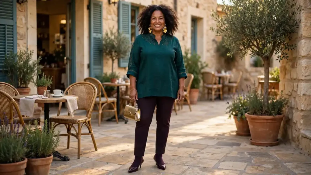 What to Wear to a Christmas Party as a Plus Size Petite Woman Over 50 2 what to wear to a Christmas party plus size petite over 50