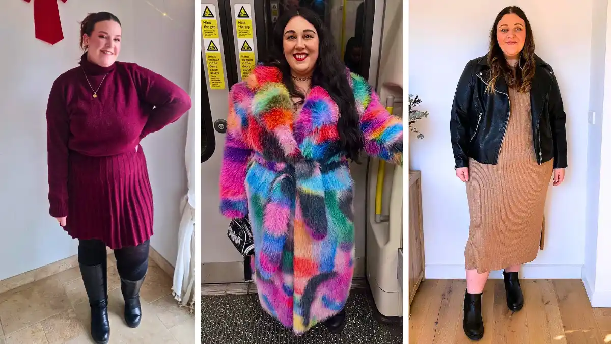 winter outfits for plus size petite women over 50